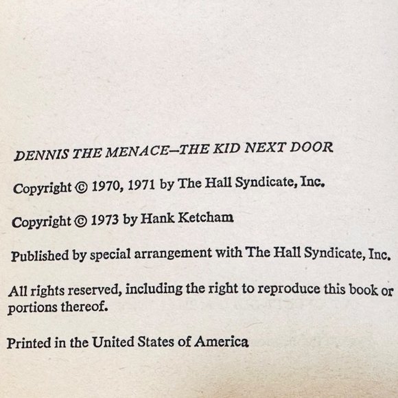 Dennis the Menace - The Kid Next Door (1973) - Picture 5 of 7